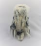 Snowy Owl, Model of an Owl, Needle Felted Owl, Felt Owl Ornament, Cute Owl - Image 7