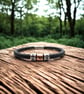 Best Dad Leather Bracelet with Hand Stamped Rings - Free Delivery - Image 2