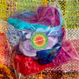 Fibre pack for felters, spinners, weavers  and crafters. Wool. Silk. Bamboo.
