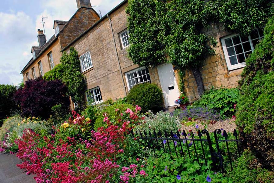 Blockley Village Cottage Cotswolds Gloucestershire Photograph Print