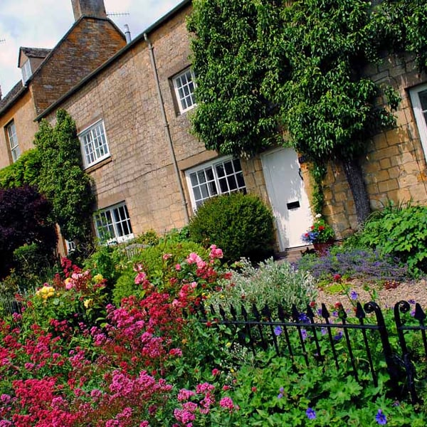 Blockley Village Cottage Cotswolds Gloucestershire Photograph Print