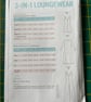 Jumpsuit Romper Robe Loungewear Sewing Pattern Size XS - XXL Threadcount Pattern - Image 2