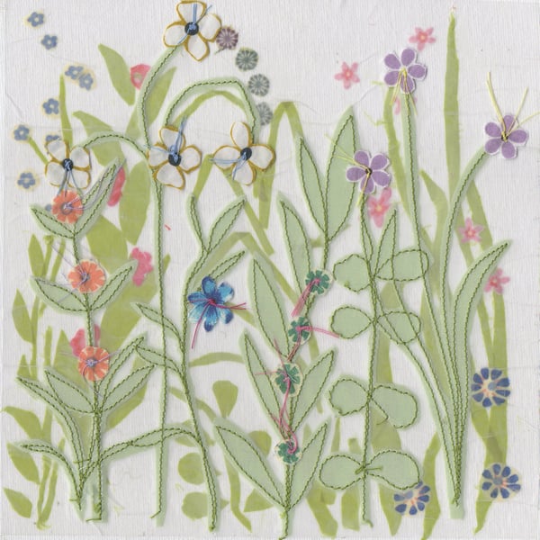 Flower Garden card