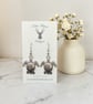 Charm Earrings - Large Turtle