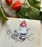 Mushroom Magnetic Bookmark - Image 2