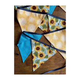 Sunflower bunting - large