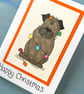 Pug Christmas card - Image 2