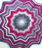 Baby girl blanket, crochet baby blanket, pink baby blanket, gifts for babies - Image 1