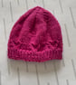 Beanie hat with heart border - Image 1