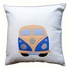 Camper van applique cushion