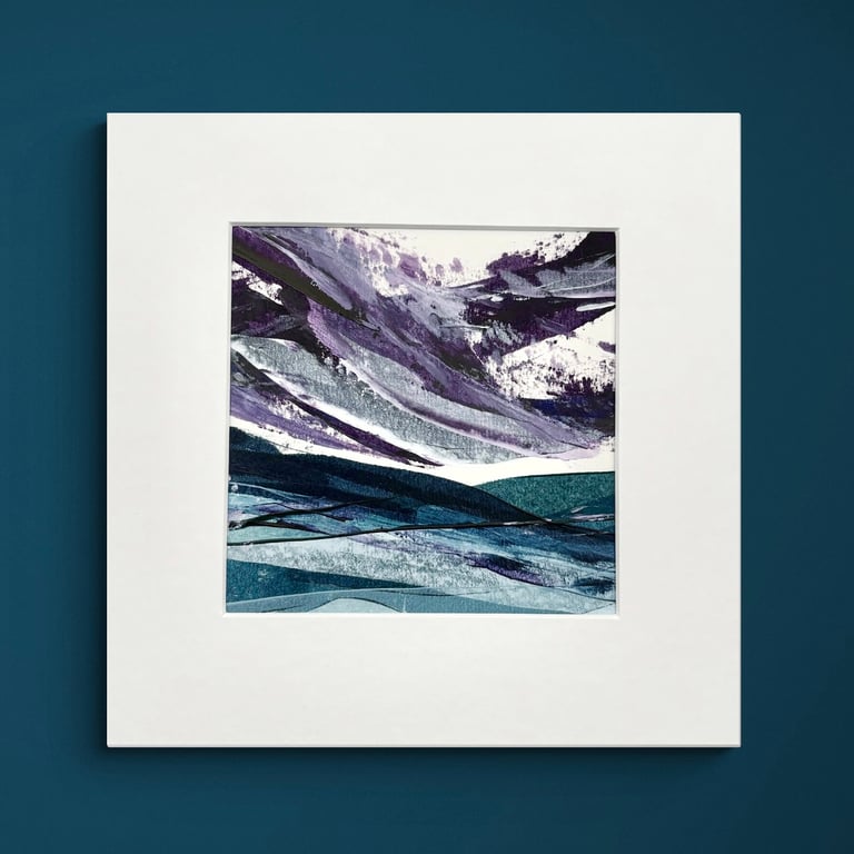 Original Seascape Painting - Bruised Skies