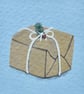 Brown Paper Parcel Tied Up With String. - Image 1