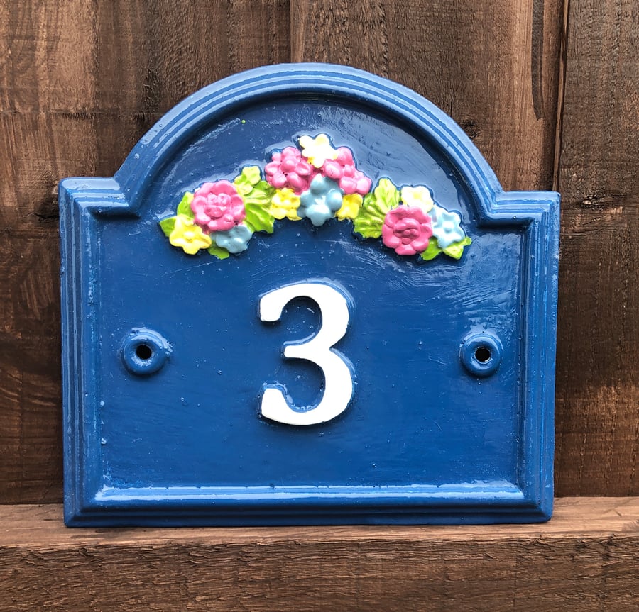 House Number Signs, Address Signs, House Namplates, House Number Plaques