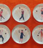 Art Deco Dance Fridge Magnets
