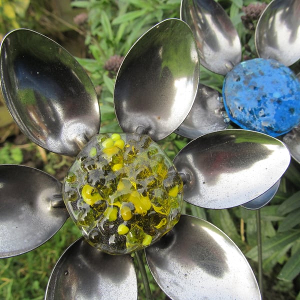 Metal Spoon Flowers (Set of 3)