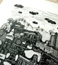 Loughborough Hand Pulled Limited Edition Screen Print - Image 3