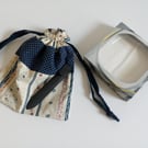 Travel bag, Drawstring bag, make up bag, accessories bag
