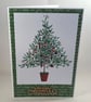 Handmade Christmas Card - Christmas Tree - Image 1