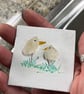 Seaglass seagulls fridge magnet - Image 3
