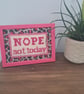 Nope Not Today Needlepoint Kit – Modern Beginner Craft Kit - Image 4