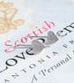 Long silver heart earrings, Valentine's gift, silver heart jewellery - Image 3