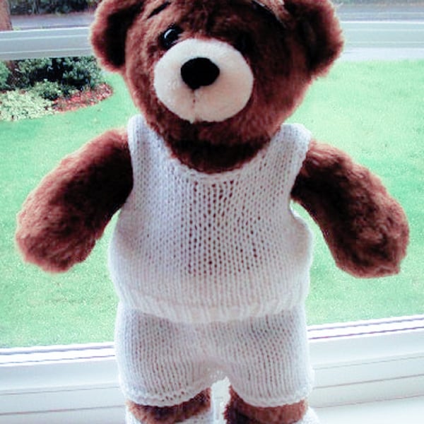 KNITTING PATTERN PDF Underwear for Teddy
