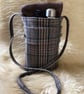 Perfectly petite Harris tweed crossbody flap bag. The Calin. - Image 4