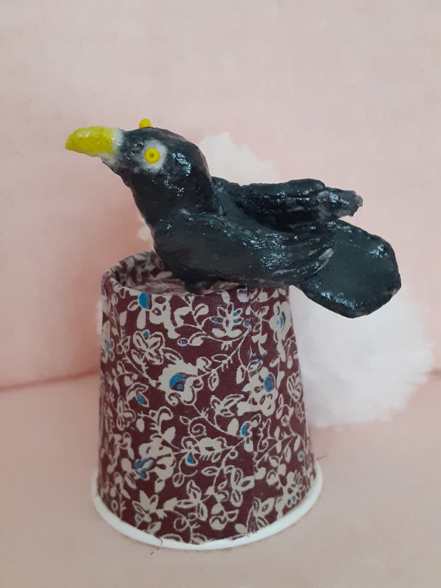 BLACK BIRD on a cake 