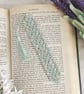 Lace Bookmark with Tassel, Medieval Fantasy Inspired