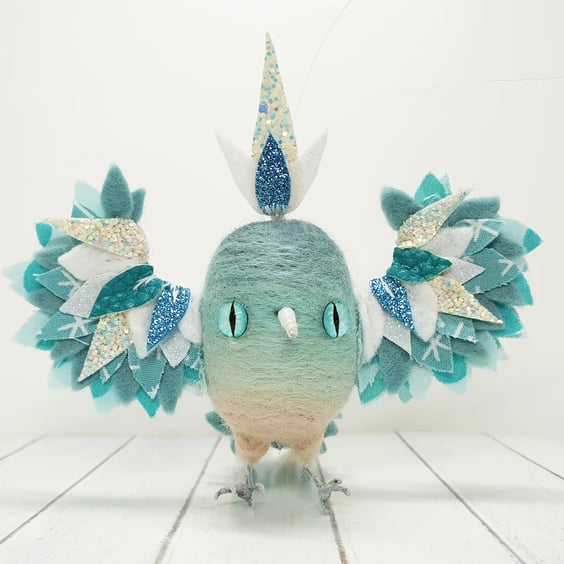 Moon Glow Phoenix Art Doll