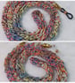 Crochet chain for glasses, sunglasses chain, reading glasses strap