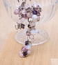 Gemstone Charm bracelet - Rose quartz, opalite, fluorite, butterflies - Image 9