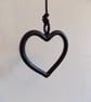 Heart Light Pull & Cord .................Wrought Iron (Forged Steel) UK Made - Image 1