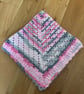 Baby girls crochet blanket 