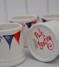 Patriotic bunting mug, mummy mug - Image 5