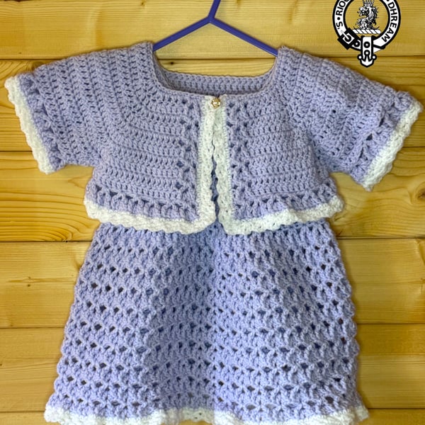 Dress and Bolero Set 6-9 months