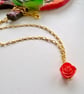 Red rose necklace - Image 3