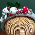Woodland bear headband 