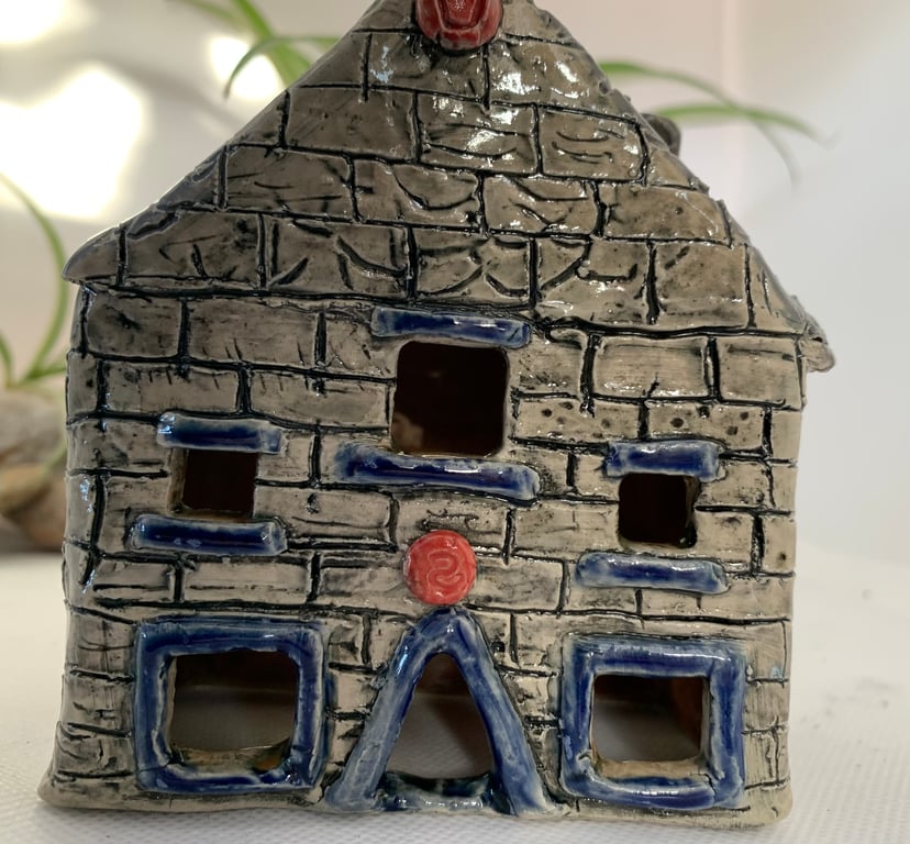 Charming stone cottage decoration