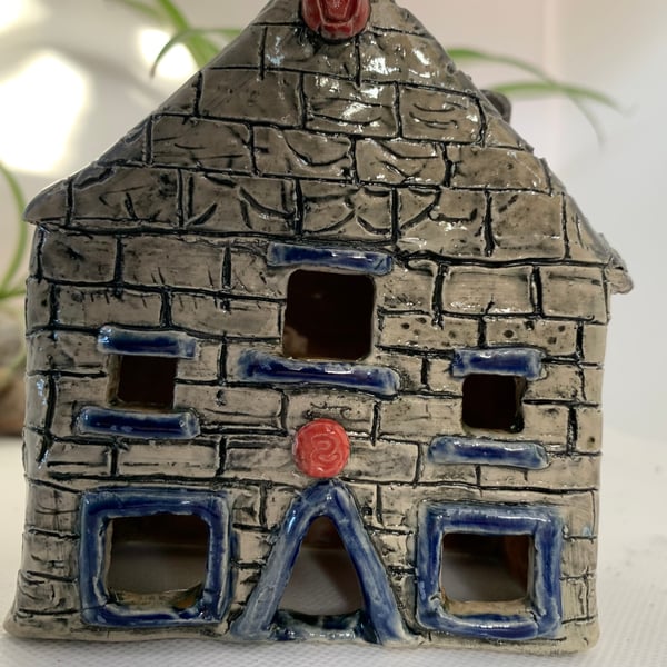 Charming stone cottage decoration