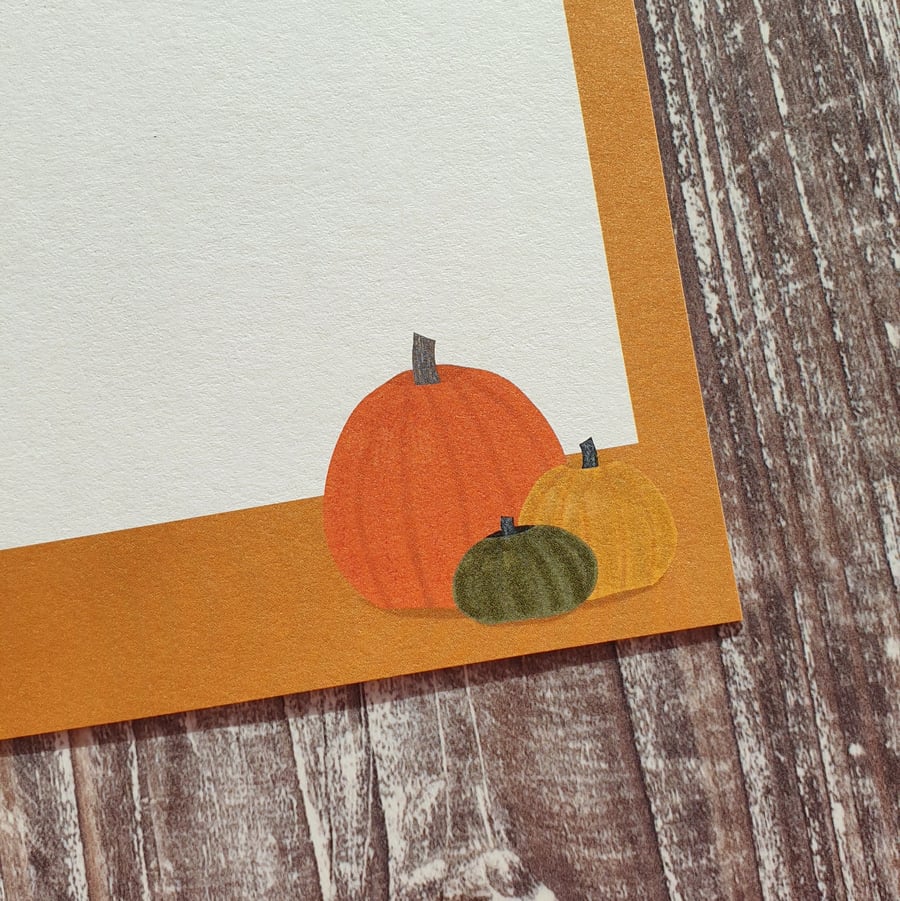 Pumpkin Gift Notes - Set of 4 