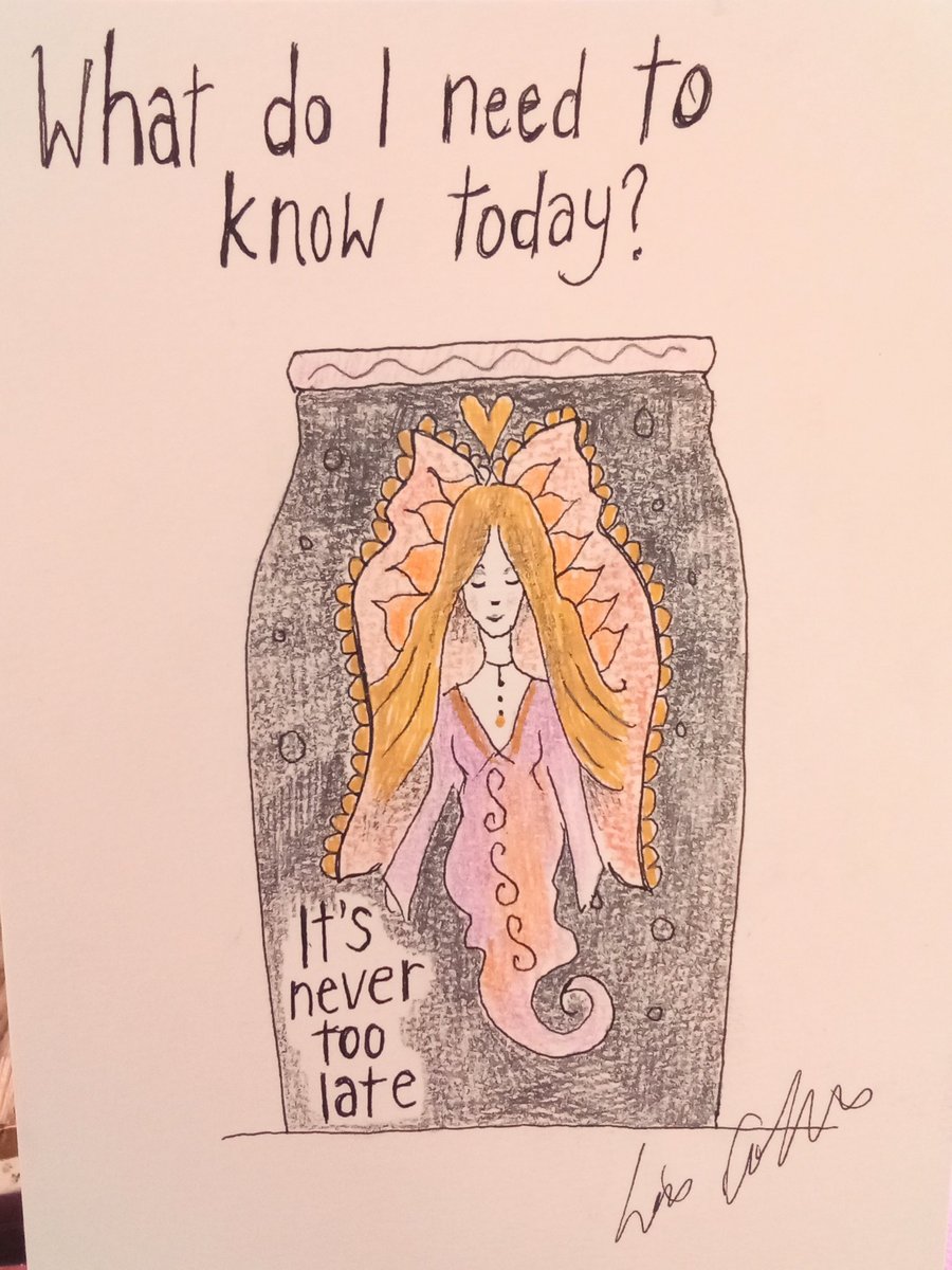 Small Prophets inspired original drawing "It's never too late"