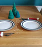 Mini Christmas Hat Cutlery Holder, Christmas Tableware, Christmas Cutlery Pouch, - Image 4
