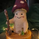 Llew the mushroom wizard