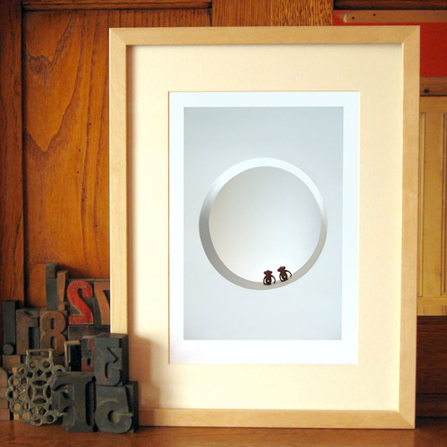 Together No.2 - A4 Giclee Print