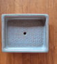 Chunky Handmade Stoneware Soap Dish - Circles