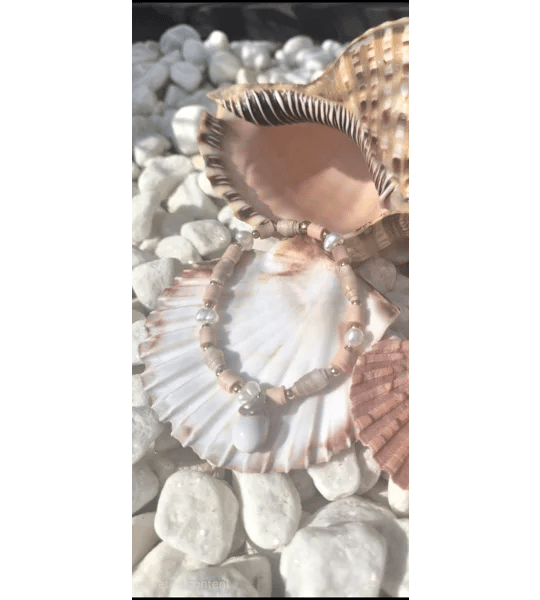 The 'Coastal Romance' Bracelet (one of a kind) 