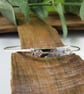 Sterling Silver Bangle with Spiral Decoration. Size Large 21cms - Image 6