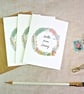 Set of 3 Gardener's Mini Notecards  - Image 3