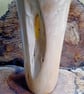 Handturned vase, natural wood finish. Item no 1015. - Image 4